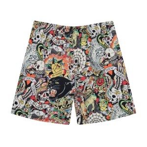 Ed Hardy Tattoo Collage Short Multicolor | SLBH52849